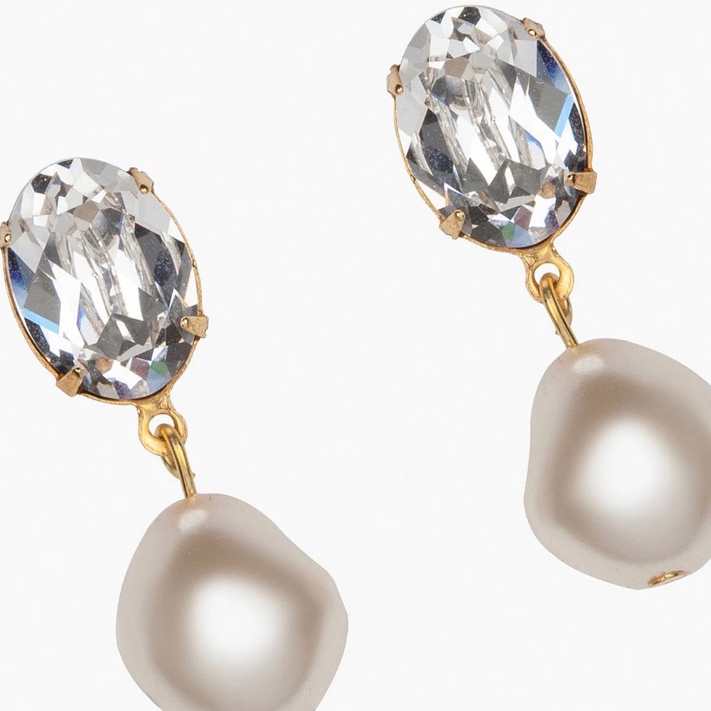 Jennifer Behr Tunis Earrings - Diamond Color, Bridal
